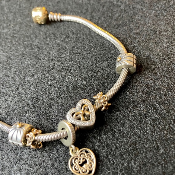 Pandora Moments Snake Chain Bracelet - Picture 4 of 8